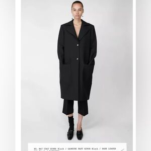 The Row Nat Notched Twill Coat
